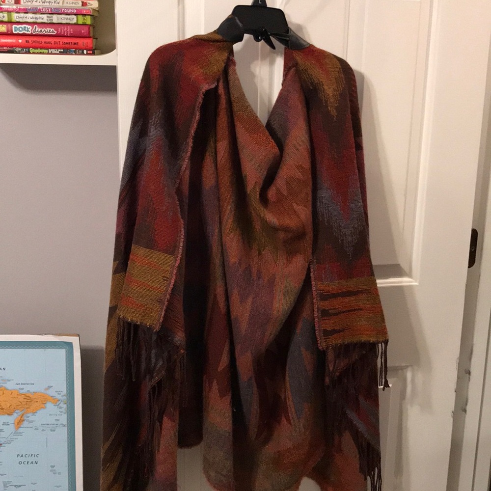 Fall-winter shawl